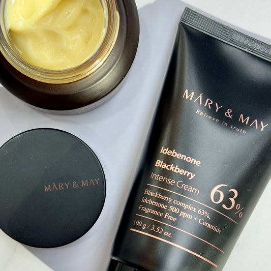 Mary&May Idebenone+Blackberry Intense Cream - Jevy K-Beauty & Skincare