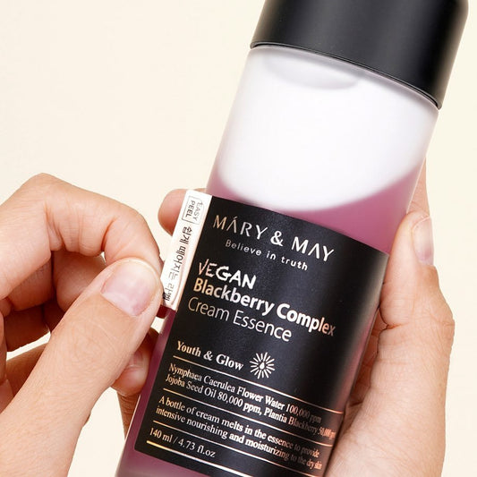 Mary&May Vegan Blackberry Complex Cream Essence - Jevy K-Beauty & Skincare