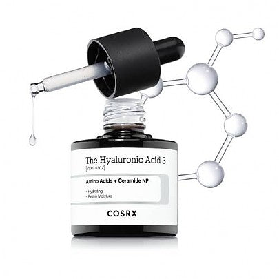 COSRX The Hyaluronic Acid 3 Serum on white background