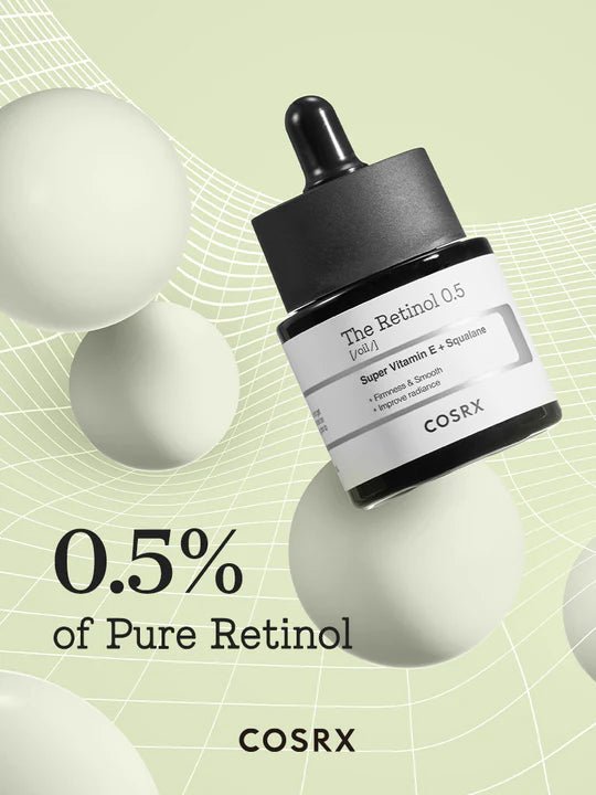 [COSRX] The Retinol 0.5 Oil - Jevy K-Beauty & Skincare