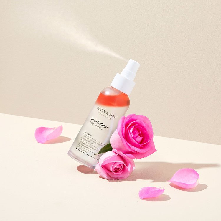 [Mary&May] Rose Collagen Mist Serum - Jevy K-Beauty & Skincare