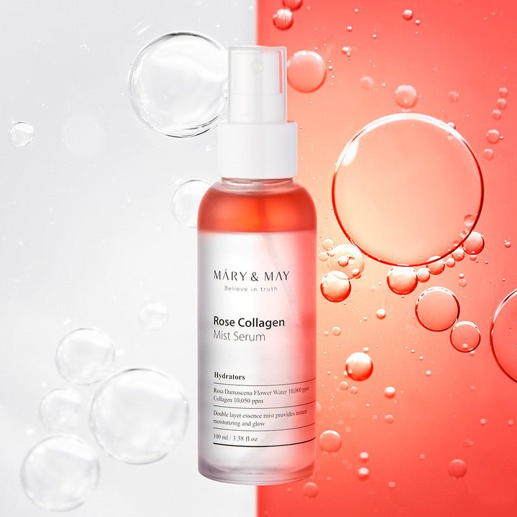 [Mary&May] Rose Collagen Mist Serum - Jevy K-Beauty & Skincare