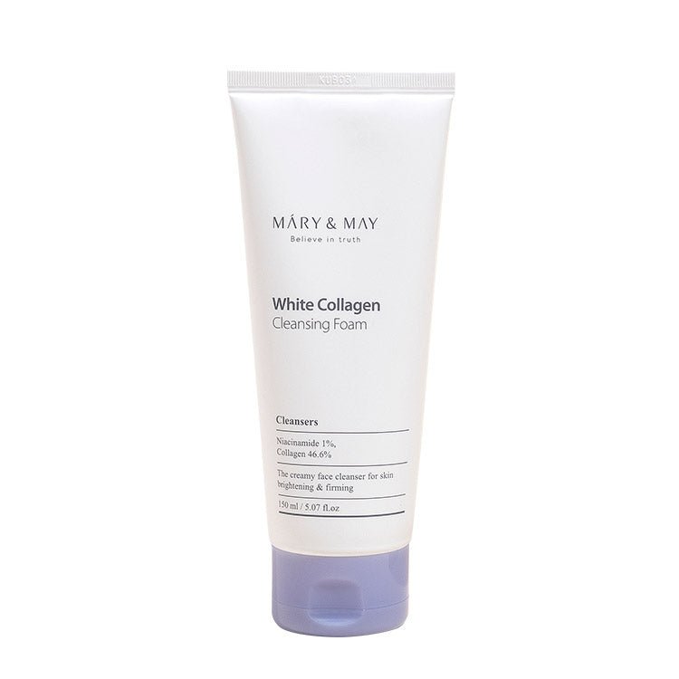 [Mary&May] White Collagen Cleansing Foam - Jevy K-Beauty & Skincare