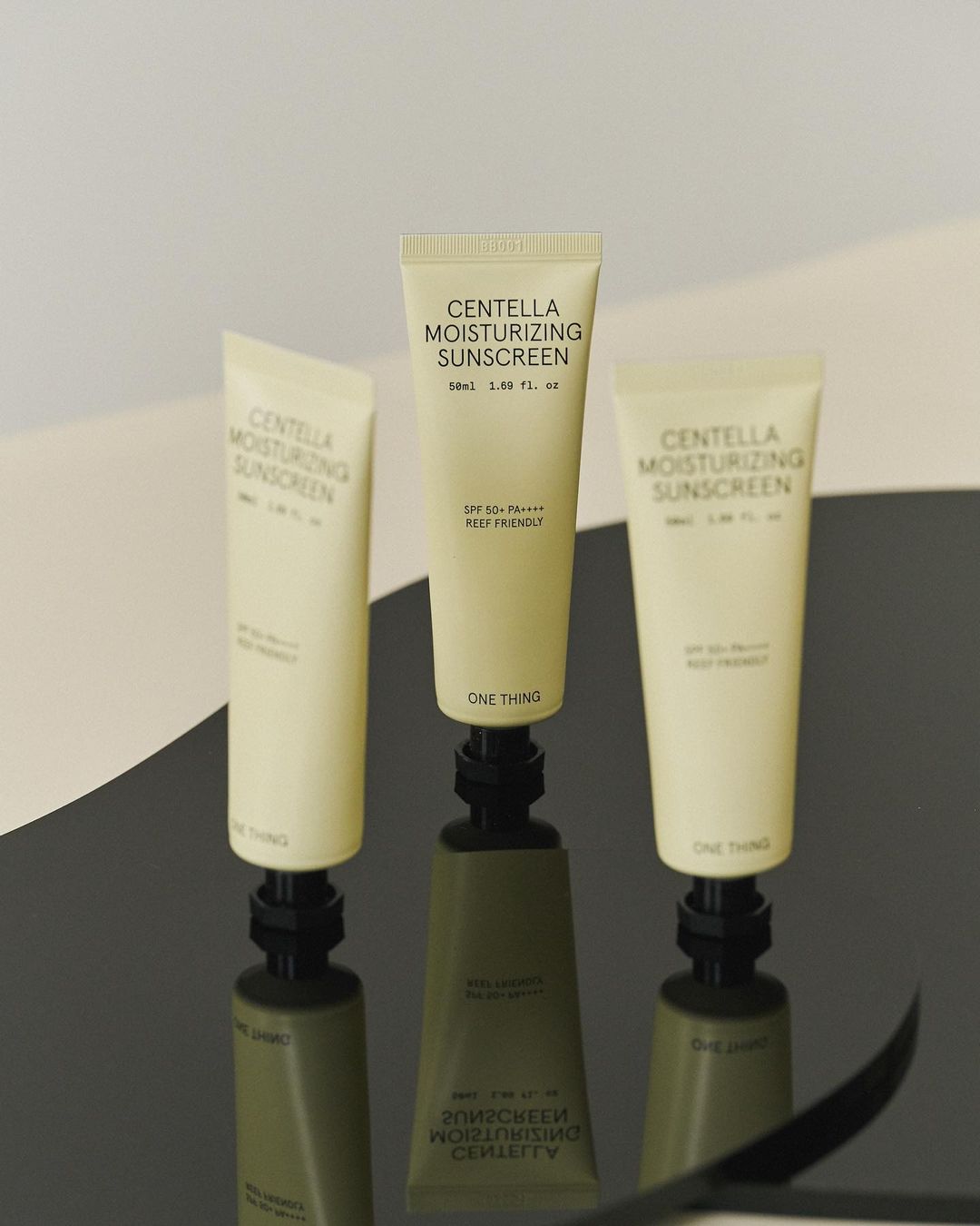ONE THING Centella Moisturizing Sunscreen SPF50+ PA++++ - Jevy K-Beauty & Skincare